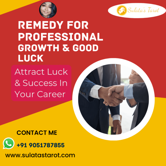 Remedy For professional  growth