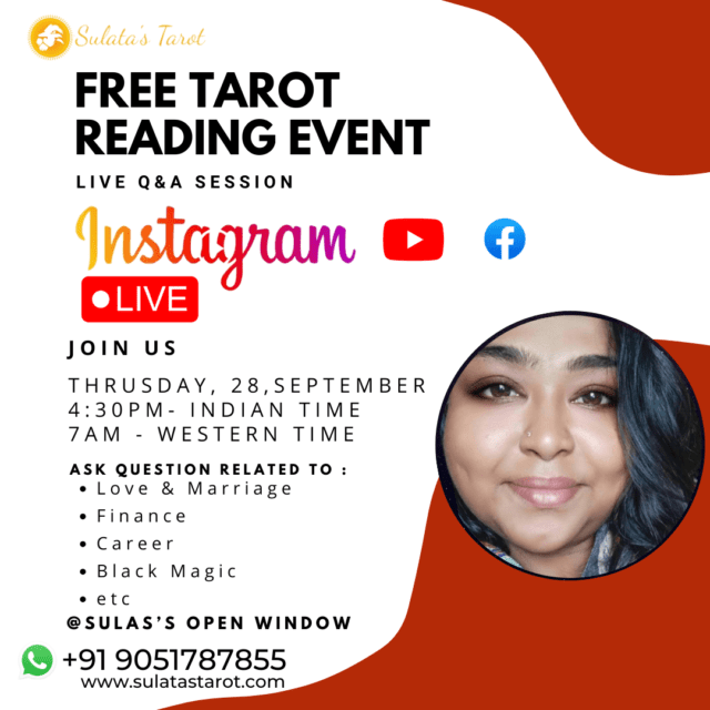 Free Tarot Reading Event